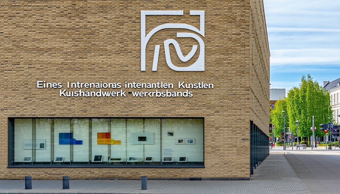 Logo eines internationalen Kunsthandwerksverbands